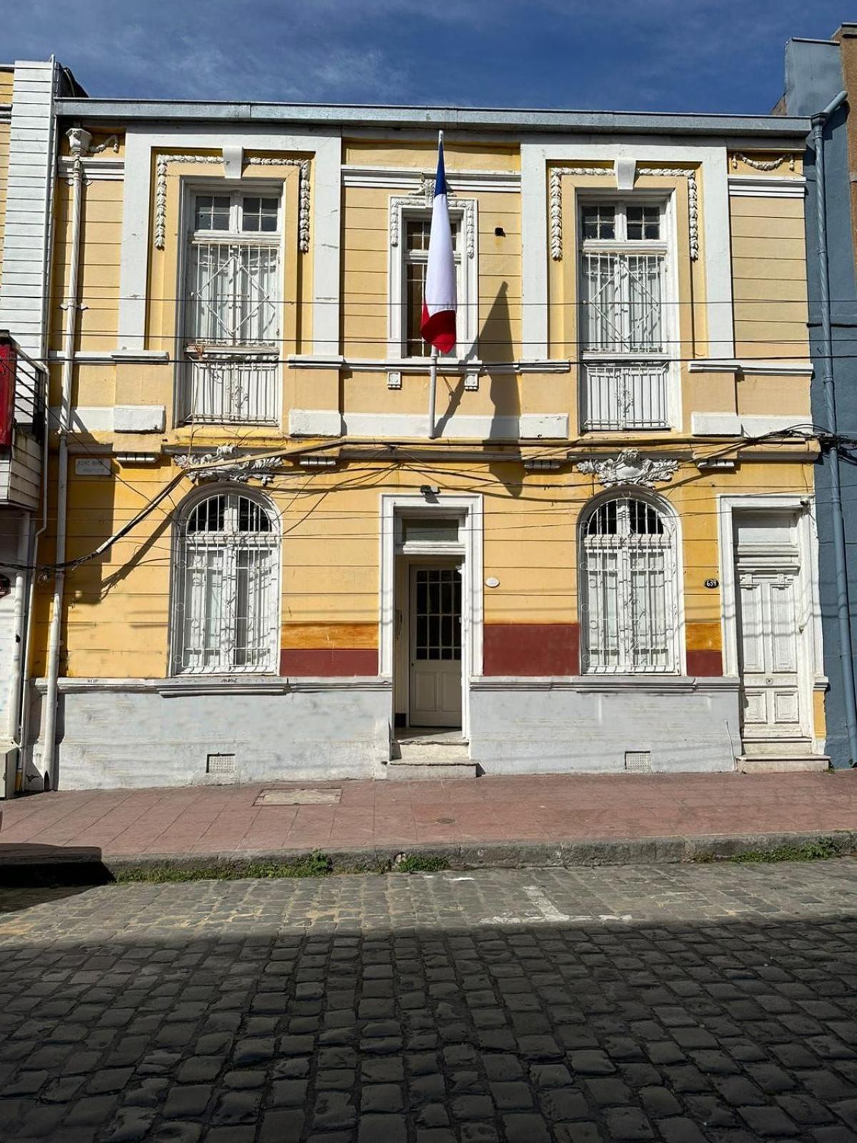 Hotel Das Gelbe Haus à Valparaíso Extérieur photo